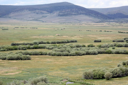 A view of the hills near Dillon, Montana